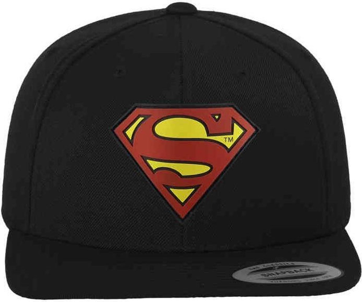 Merchcode Superman - Superman Snapback Pet - Zwart