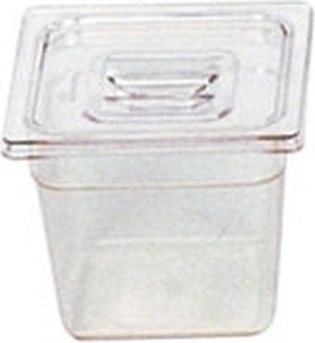 Goedkoopste Rubbermaid 105P Vierkant Pan 1,6 l Transparant