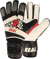 Real Active Keepershandschoenen Heren - Wit / Zwart / Rood | Maat: 8,5