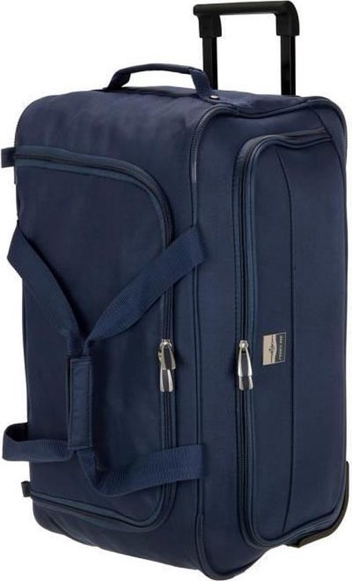 Afwijzen koper Pelagisch FRANCE BAG Marineblauwe zachte reistas 56 cm | bol.com