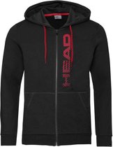 Head CLUB FYNN Hoodie Black/Red