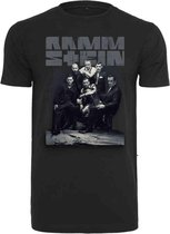 Urban Classics Rammstein Heren Tshirt -S- Rammstein Band Photo Zwart