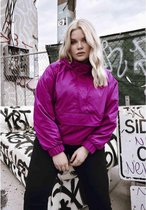 Urban Classics Pullover Jas -L- Panel Paars/Roze