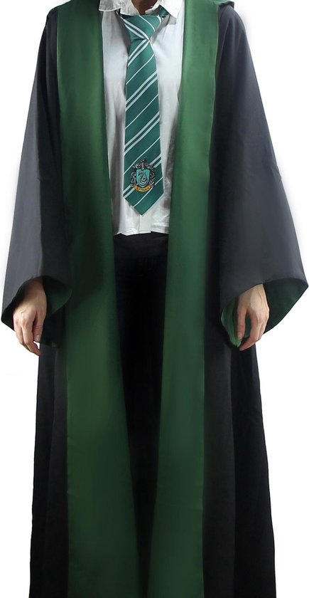 Harry Potter - Slytherin Wizard Robe / Zwaderich tovenaar kostuum (M)