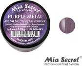 Metallic Acrylpoeder Purple Metal
