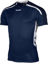 hummel Preston Shirt km Sport Shirt - Navy - Taille S