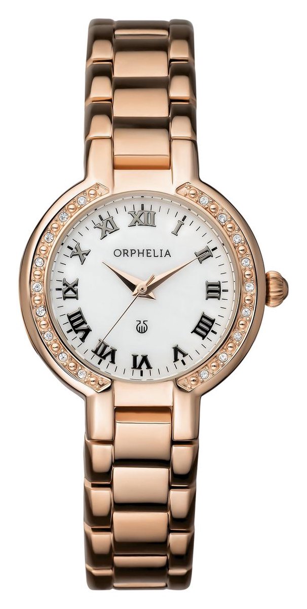 Orphelia 153-4706-17 - Horloge - Staal - Rosékleurig - 30 mm