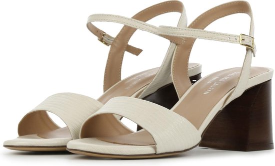 Stefano Lauran Sandalen Dames / Damesschoenen - Leer - Slangenprint -  Blokhak hoogte  | bol.com