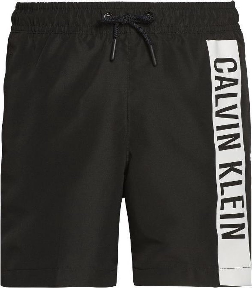 Calvin Klein jongens zwembroek -zwart/wit logo | bol.com