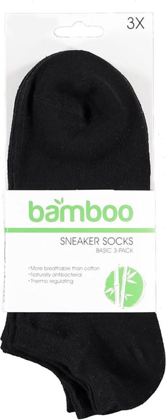 Angro 121473 Bamboo Sneaker 6-Pack - Multipack Unisex Sneakersokken