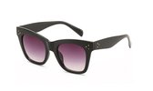 Hidzo Zonnebril Zwart - UV 400 - Paarse Glazen