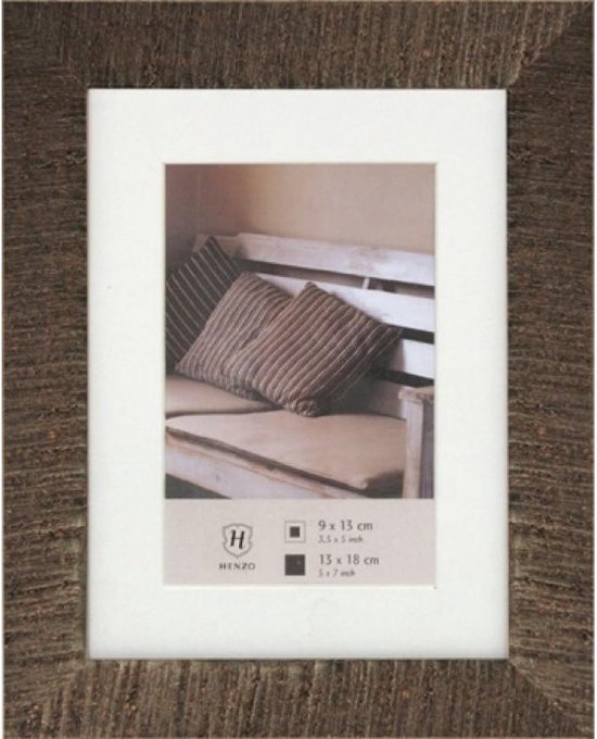 Fotolijst - Henzo - Driftwood - Fotomaat 20x30 cm - Donkerbruin
