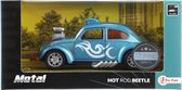 Toi-toys Kever Hot Rod Jongens Pull-back Lichtblauw