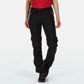 Regatta - Women's Xert III Zip Off Walking Trousers - Outdoorbroek - Vrouwen - Maat 56 - Zwart