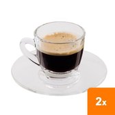 Scanpart espresso kop en schotel - 320 ml - 2 stuks