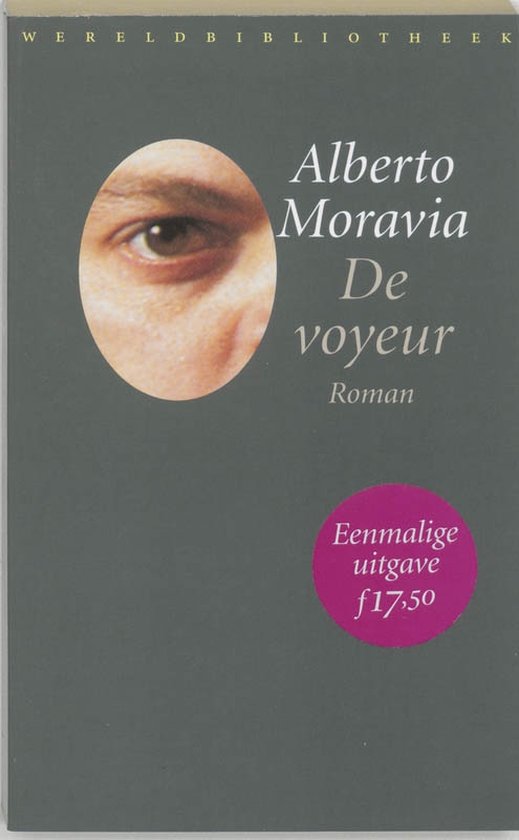 Cover van het boek 'De voyeur / Goedkope editie' van Alberto Moravia