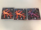 Aquarium decoratie set glow in the dark seadragon (3 stuks)