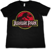 JURASSIC PARK - Kinder T-Shirt Logo Distressed (4 Jaar)