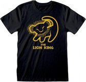 LION KING - T-Shirt - Classic - Silhouette (M)