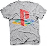 PLAYSTATION - T-Shirt Distressed Logo - CLEAR GREY (12Y)