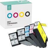 Sinji Inktcartidge voor Brother LC980 + LC985 + LC1100 - Zwart/Cyaan/Magenta/Geel - Hoge capaciteit