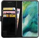Rosso Element Oppo Find X2 Hoesje Book Cover Zwart