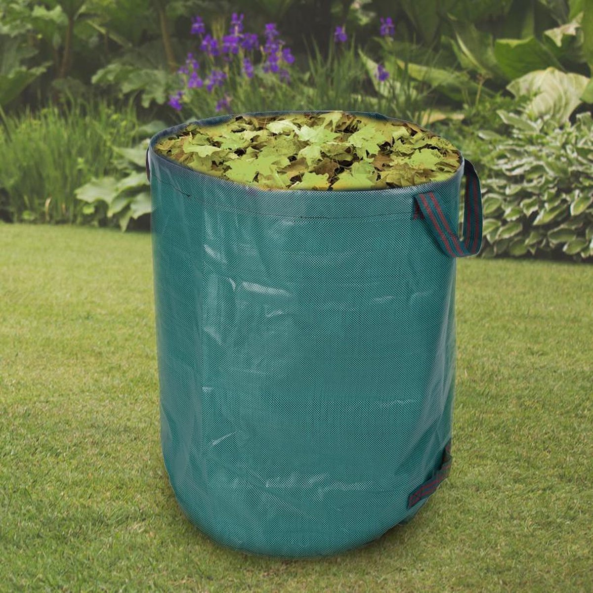Nixnix - Sac à déchets de Jardin - 1 pièce - 280 litres - 50 kg - Big bag -  Pliable 