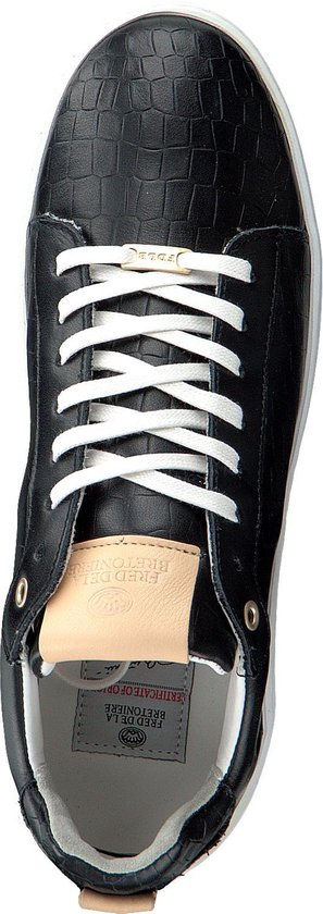 Fred de la Bretoniere Dames Lage sneakers 101010125 - Zwart - Maat 42 |  bol.com