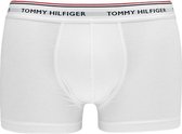 Tommy Hilfiger trunks (3-pack) - heren boxers normale lengte - rood - wit en blauw -  Maat: 4XL