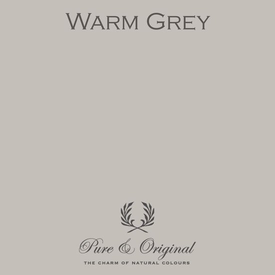 Pure Original Licetto Afwasbare Muurverf Warm Grey 1 L bol.com