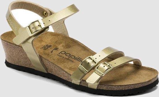 Birkenstock Lana Sandalen Metallic Copper Narrow-fit | bol.com