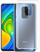Xiaomi Redmi Note 9 hoesje - Soft TPU case - transparant