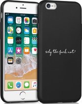 iMoshion Design voor de iPhone 6 / 6s hoesje - Why The Fuck Not - Zwart