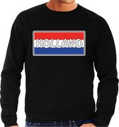 Holland landen sweater zwart heren - Holland landen sweater / kleding - EK / WK / Olympische spelen outfit XL