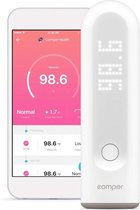 Infrarood Thermometer Lichaam & Voorhoofd - Smart Thermometer - Non Contact Thermometer - Koortsmeter - Thermometer voor Baby - Thermometer met App (IOS & Android)