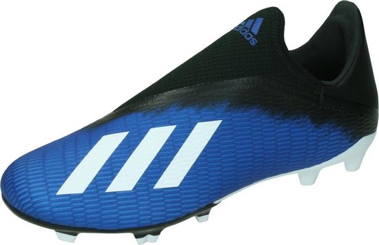 Adidas x 19.3 laceless fg in de kleur blauw. | bol