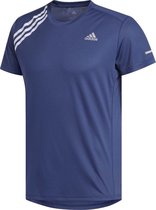 Adidas own the run tee - blauw - Maat XL