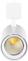 Noxion LED Railspot 3-Phase Stella 24W 930 15D Wit | Beste Kleurweergave - Vervangt 35W CDM