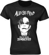Alien Sex Fiend Dames Tshirt -XL- Zombiefied Zwart