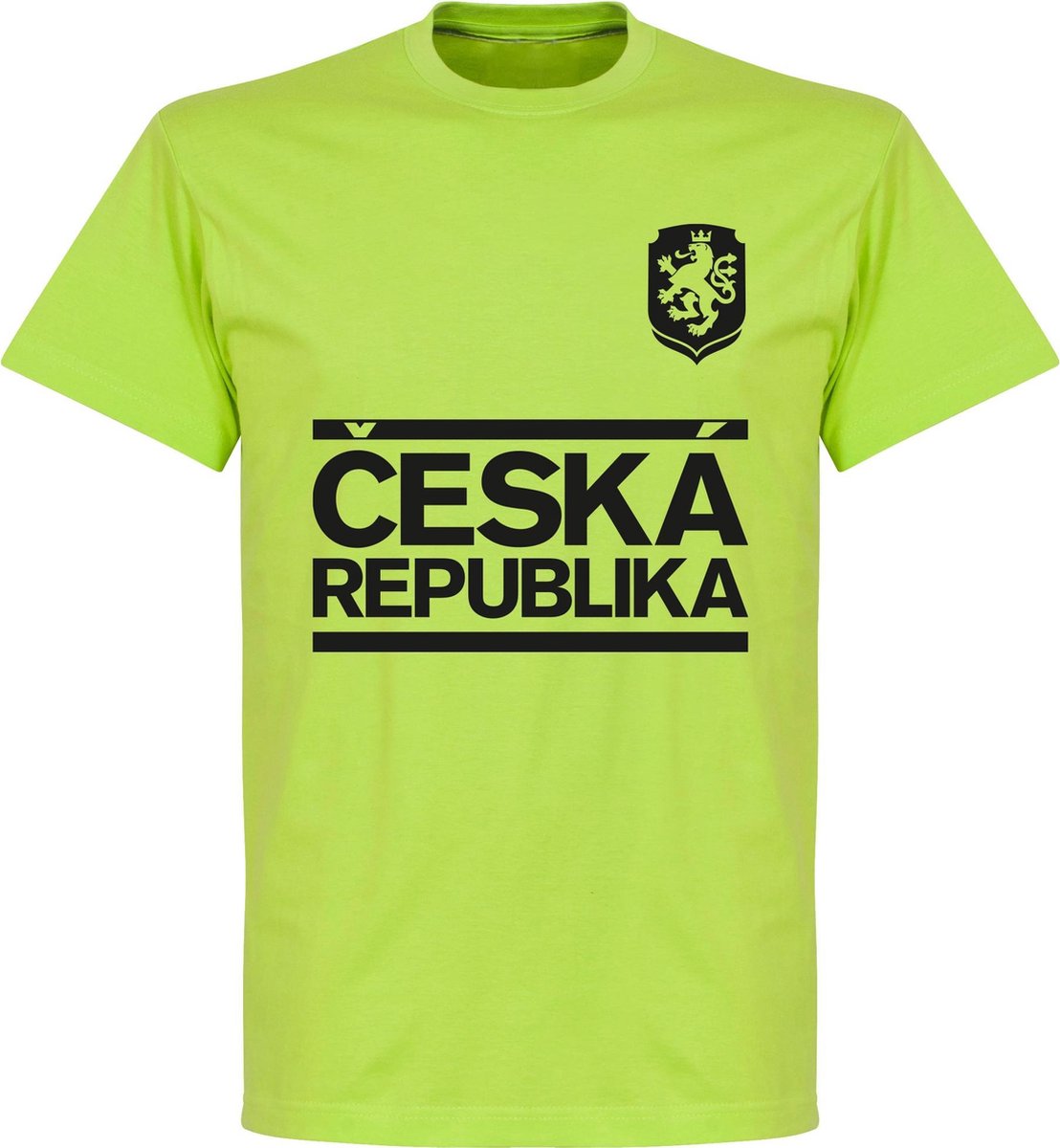 1108x1200.jpg Tsjechië Team T-Shirt - Groen - S - Afbeelding 1