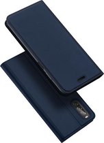 Sony Xperia 10 II hoesje - Dux Ducis Skin Pro Book Case - Donker Blauw