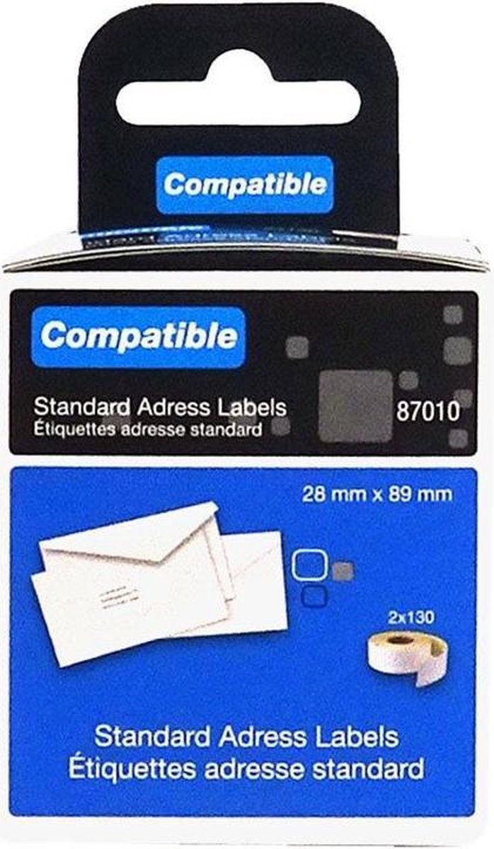 DYMO LW - Standard Labels - 28mm x 89mm