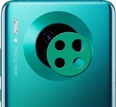 ENKAY Hat-prince achteruitrijcamera Lens metalen beschermhoes voor HUAWEI Mate 30 (groen)
