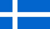 Vlaggetje Shetland Eilanden 20x30cm