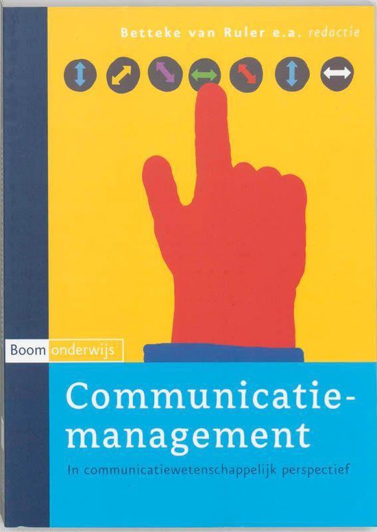Cover van het boek 'Communicatiemanagement' van B. van Ruler