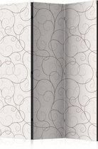 Kamerscherm - Scheidingswand - Vouwscherm - Black Streamers [Room Dividers] 135x172 - Artgeist Vouwscherm