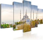 Schilderijen Op Canvas - Schilderij - Hagia Sophia - Istanbul, Turkey 100x50 - Artgeist Schilderij