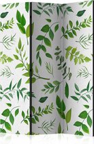 Kamerscherm - Scheidingswand - Vouwscherm - Green Twigs [Room Dividers] 135x172 - Artgeist Vouwscherm