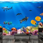 Fotobehang – Behangpapier - Fotobehang - Underwater kingdom 200x140 - Artgeist