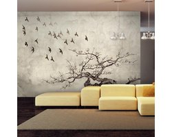 Fotobehang - Flock of birds